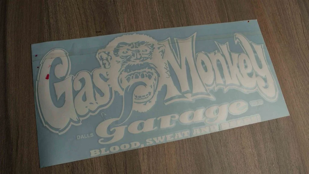 stiker gasmonkey