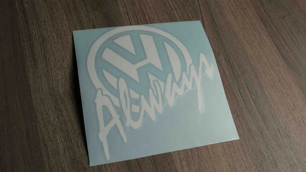 stiker vw always