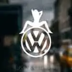 stikeri-vw-emblem-girl