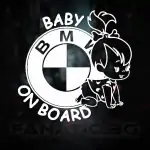 Стикер BABY ON BOARD