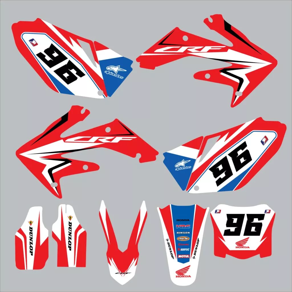 honda crf 250r 2004 2005 2006 2007 2008 2009 4 scaled