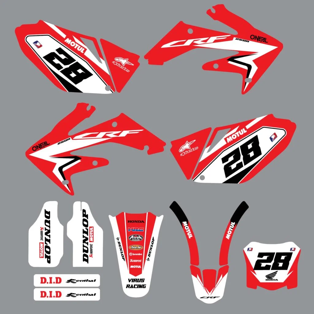 honda crf 250r 2004 2005 2006 2007 2008 2009 7 scaled